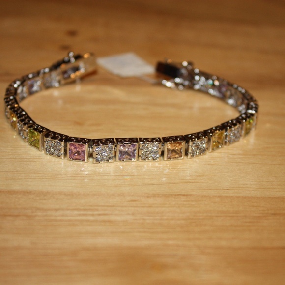 Lia Sophia Jewelry - Lia Sophia Hostest Multi Color CZ Tennis Bracelet